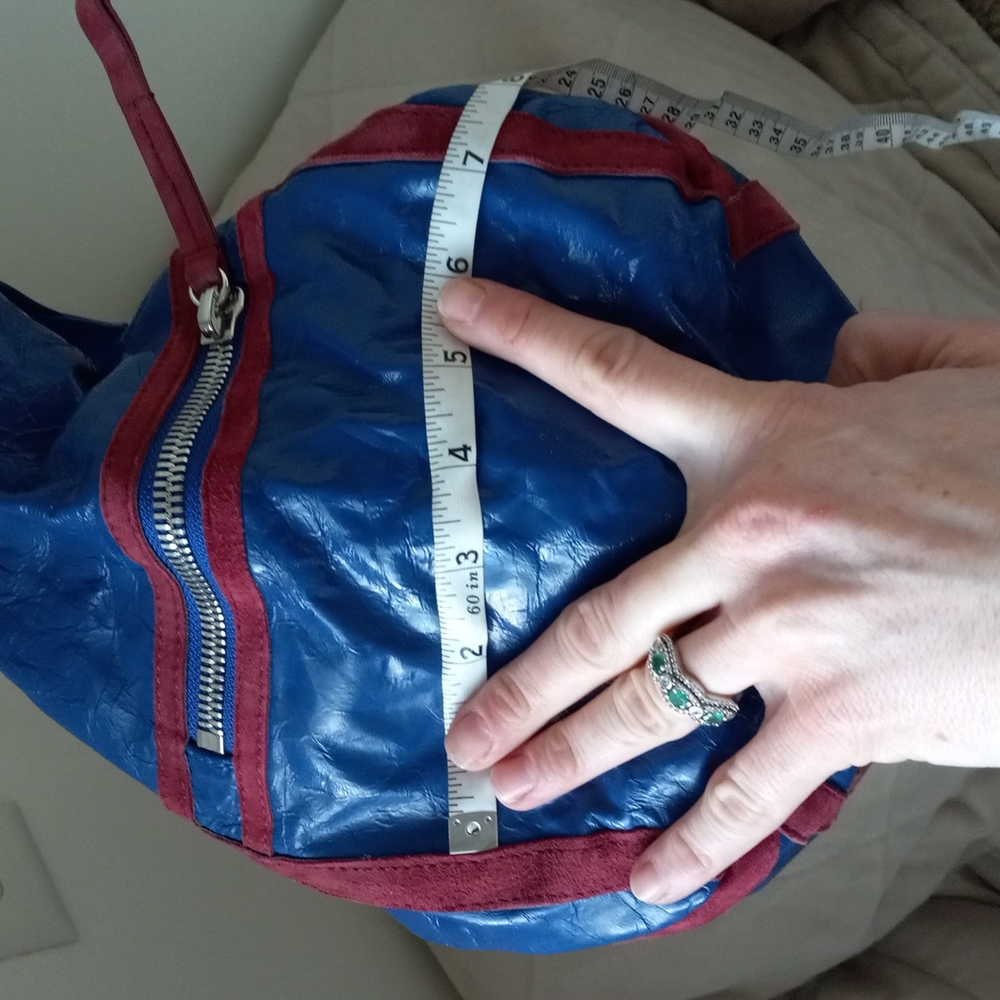 Isabel Marant Neway Day Hobo cobalt and maroon. Price FIRM - Picture 8 of 11